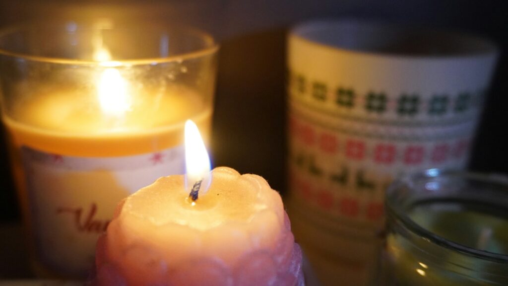 cozy candle