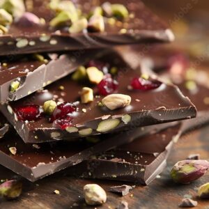 Pomegranate Dark Chocolate Bark