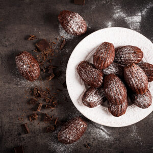 Chestnut Dark Chocolate Madeleines